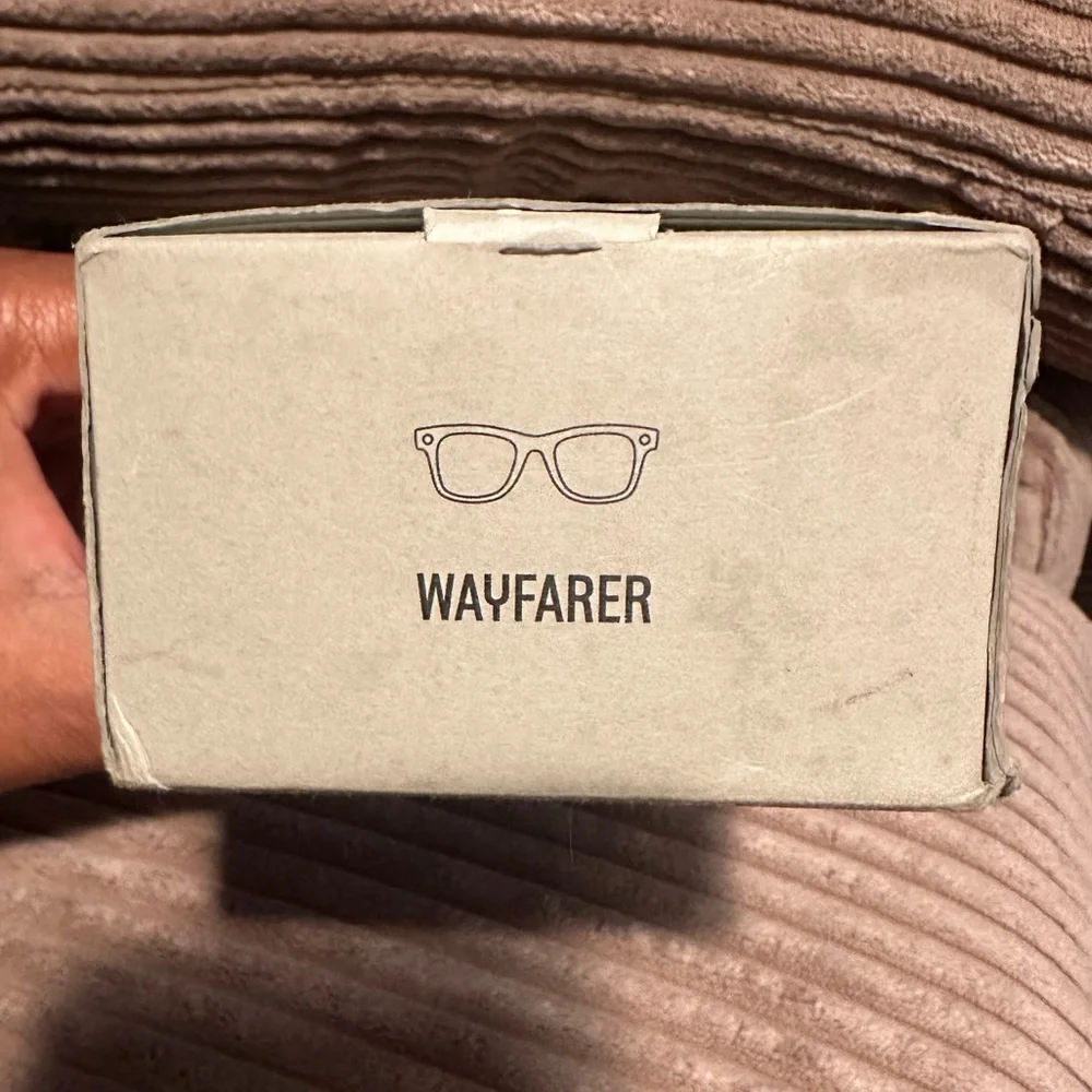 Ray-Ban Black Glasses with Brown Case